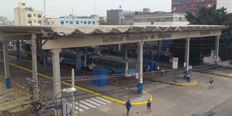 Terminal Rodovi&aacute;rio de Nil&oacute;polis. Foto: Arquivo