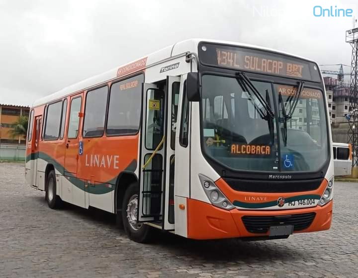 &Ocirc;nibus da empresa Linave Transportes LTDA. Foto: Reprodu&ccedil;&atilde;o da Internet