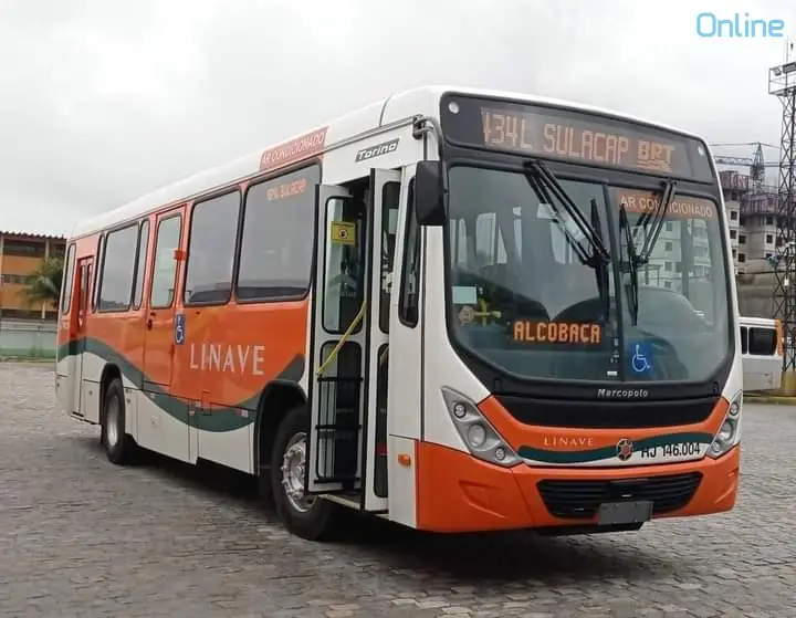 &Ocirc;nibus da empresa Linave Transportes LTDA. Foto: Reprodu&ccedil;&atilde;o da Internet