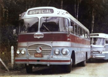 Ônibus da Expresso São Francisco na década de 1950. Foto: Reprodução da Internet