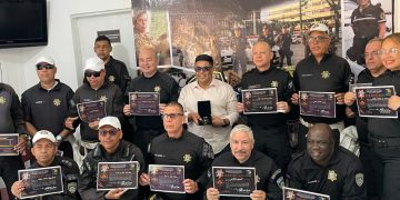 O primeiro curso de instrutores de tr&acirc;nsito promovido pela Secretaria Municipal de Seguran&ccedil;a P&uacute;blica, Transportes e Mobilidade Urbana de S&atilde;o Jo&atilde;o de Meriti formou 20 agentes da Guarda Municipal. Foto: Divulga&ccedil;&atilde;o